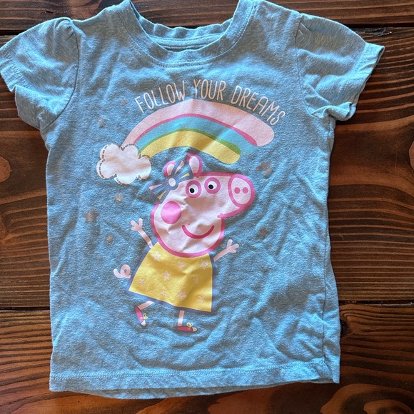 4T Peppa Pig T- shirt - Picture 1 of 1